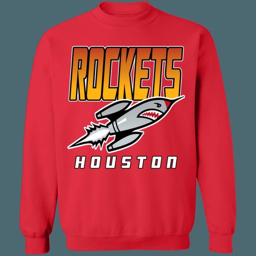 Houston Rockets GRADIENT Retro NBA Vintage Sweatshirt Hoodie Shirt with Unique Design
