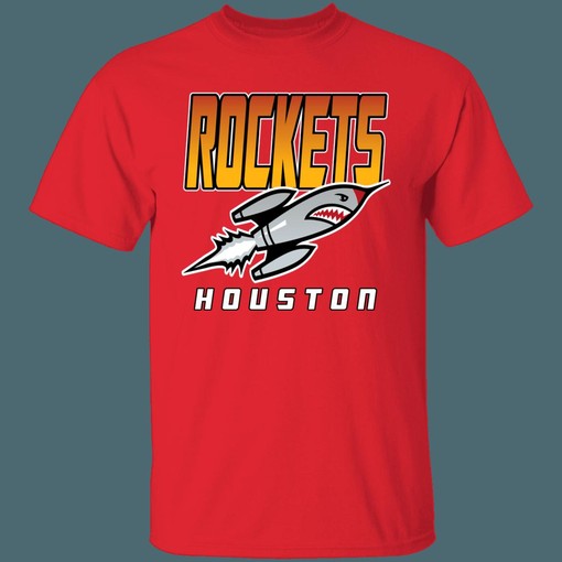 Houston Rockets Retro NBA Fan T-Shirt Sweatshirt Hoodie with Vintage Look