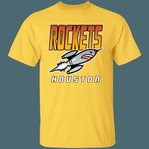 Houston Rockets Retro NBA Fan T-Shirt Sweatshirt Hoodie with Vintage Look - Image 3