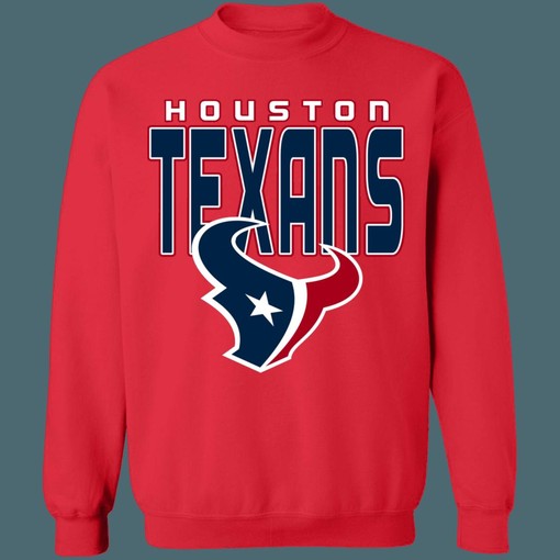 Houston Texans Retro NFL Graphic Long Sleeve Tee - Vintage Look - Image 2