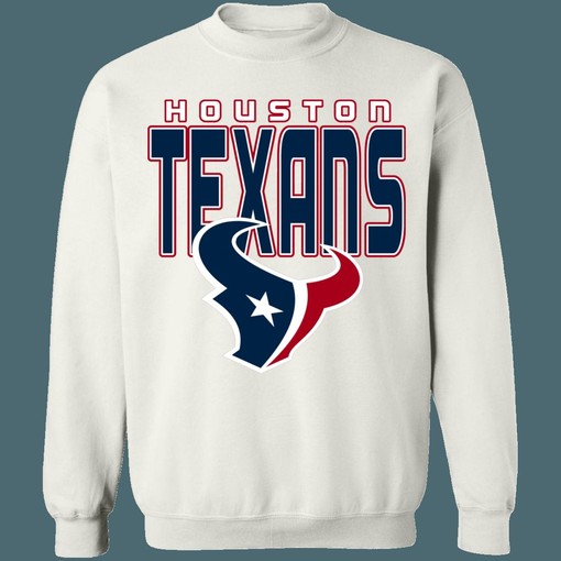 Houston Texans Retro NFL Graphic Long Sleeve Tee - Vintage Look - Image 3