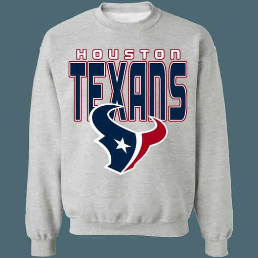 Houston Texans Retro NFL Graphic Long Sleeve Tee - Vintage Look - Image 4