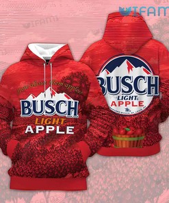 How About Them Apples 3D Hoodie with Zipper - Gift for Beer Lovers
