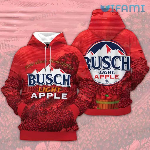 How About Them Apples 3D Hoodie with Zipper - Gift for Beer Lovers