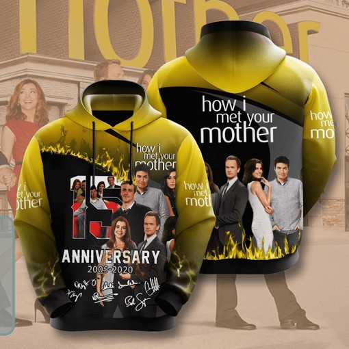 How I Met Your Mother Legendary Custom All Over Print Hoodie with Famous Quote