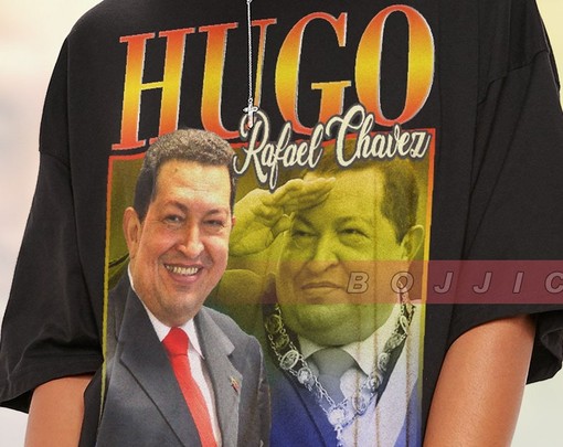 Hugo Chavez Shirt, Retro 90s Sweater, Political Figure Homage Tee, Venezuela Fan Tees - Image 2
