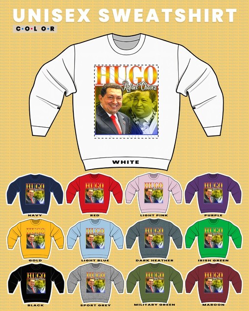Hugo Chavez Sweater - Minimalist Movie Shirts for Men - Image 3