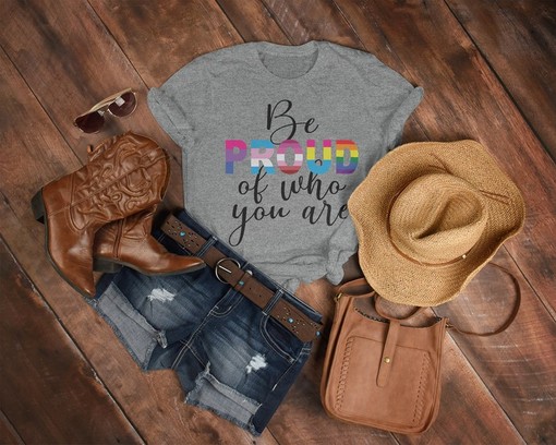Human Rights Rainbow Symbol Unisex Tee, PRIDE Months Genders T-Shirt, Gaymer Fan Tee - Image 3