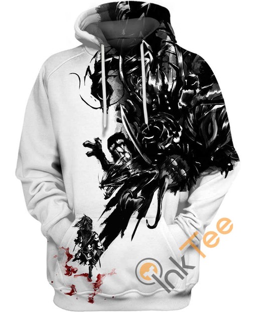 Hyakkimaru And His Demons Samurai 3D Hoodie with Unique Design for Anime Fans