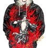 Hyakkimaru Fire Hell Warrior 3D Hoodie with Unique Design for Anime Fans