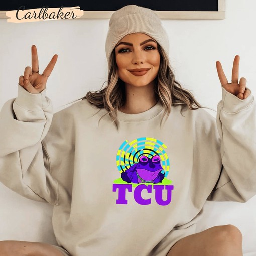 Hypnotoad Frogs Football Shirt, Perfect Gift for Fans of Frogs Hypnotoad Sweatshirt and Tcu Football
