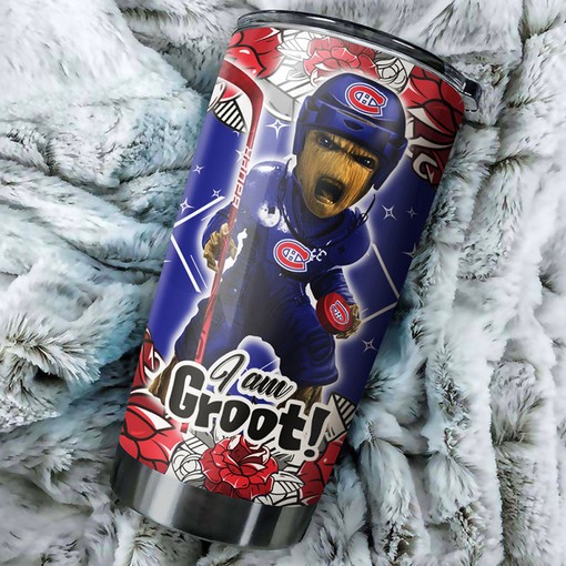 I Am Groot Edition Montreal Canadiens NHL Tumbler - Grab Yours Now