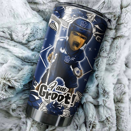 I Am Groot Edition Toronto Maple Leafs NHL Tumbler - Get Yours Today