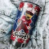 I Am Groot Quote and Custom MLB Logo - Atlanta Braves MLB Tumbler with Personalized Tumbler and Tumbler Gift for Fans