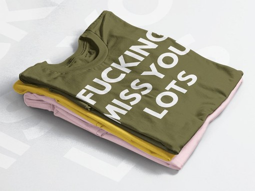 I F*cking Miss You Lots Shirt, Long Distance Friendship Gift, Best Friend Birthday Gifts, Moving Away BFF Tee - Image 4