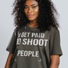 I Get Paid To Shoot People! Unisex Shirt, Camera Guy Tee, Photographer Gift, Photo Shoot Shirts, Photo Shirt