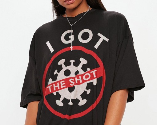 I Got The Shot Unisex Tees, Funny Vaccinated Tee, Covid Vaccine Shirt, Fully Vaccinated Top, Covid19 Apparel - Image 2