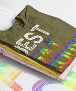 I Love My Gay Son Unisex Tee, PRIDE Months Shirt, I Love My Two Dads Shirt, LGBTQ+ Pride Rainbow Symbol Tee
