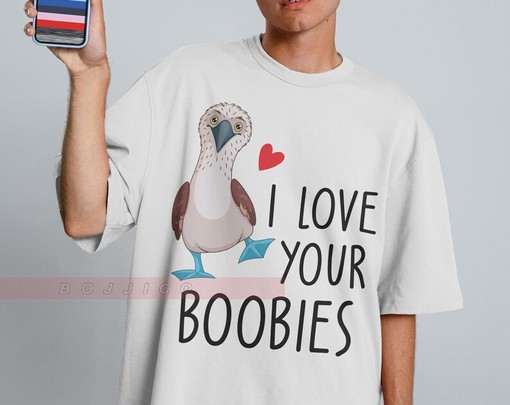 I Love Your Boobies Unisex Sweatshirt, Funny Boob Sweatshirt, Titties Shirt, Gift for Her, Breast Shirt - Image 4