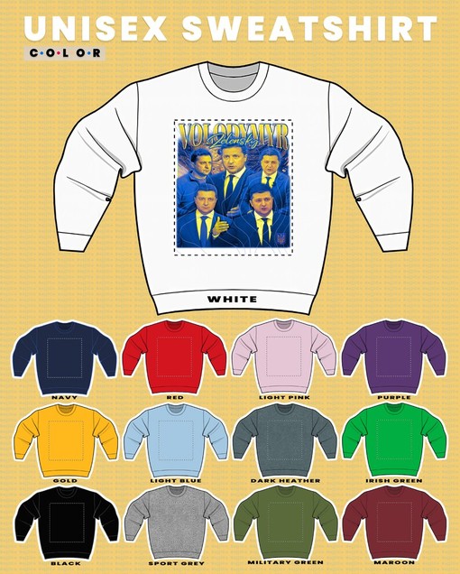 I Need Ammunition Not A Ride Zelensky Sweater, Ukraine President Tee - Image 3