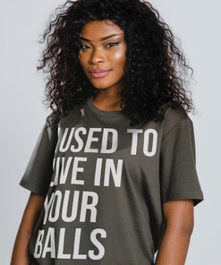I USED TO Live In Your Balls Unisex Shirt, Dear Dad Shirt, Funny Fathers Day Tee, Husband Gift, Fathers Day Gift