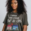 I WISH YOU Live Next To Me Unisex Shirt, Cute Best Friend T-Shirt, Perfect Sister Shirt, Long Distance Shirt