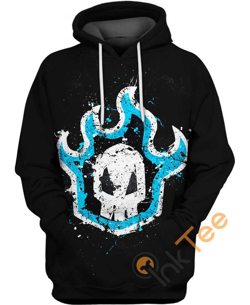Ichigo Symbol of Soul Reaper 3D Hoodie with Unique Print Design for Anime Fans