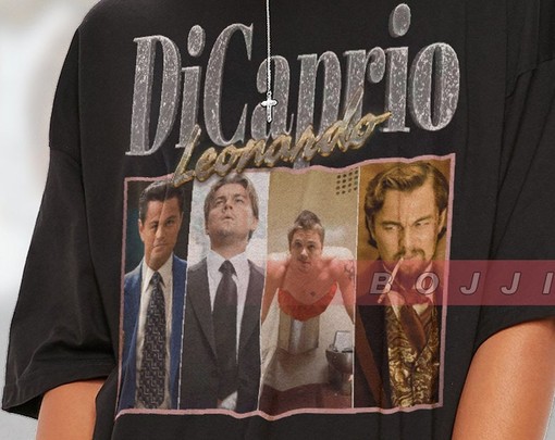 Iconic DiCaprio Movies Tee Collection - Wallstreet, Titanic, and more - Movie Shirts for Men - Image 2