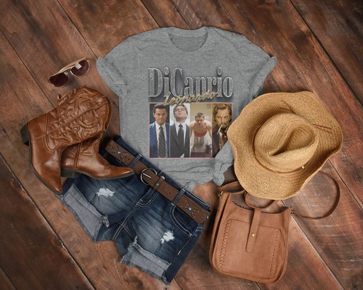 Iconic DiCaprio Movies Tee Collection - Wallstreet, Titanic, and more - Movie Shirts for Men - Image 3