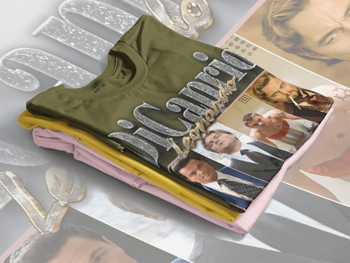 Iconic DiCaprio Movies Tee Collection - Wallstreet, Titanic, and more - Movie Shirts for Men - Image 4