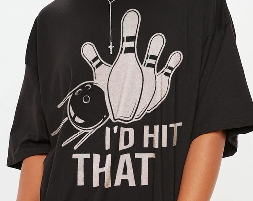 I'd Hit That Unisex Shirt, Bowling Crew Tee, Bowler Gift, Bowling Team Shirt, Bowler Shirt, Funny Bowling Shirts - Image 2