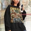 Idris Elba Retro 90s Sweatshirt, Elba OBE Homage Sweater, Fan Tees, The Wire Idris Elba Nelson Mandela Gift