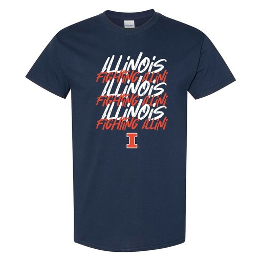 Illinois Fighting Illini Stitch Arch NCAA Shirt Illinois Home Champion Hoodie Gift, Vintage Illinois Sweatshirt