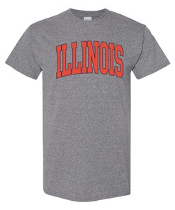 Illinois Fighting Illini Tie Die Type State University Shirt Illinois Home Champion Hoodie Gift