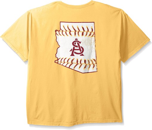 Image One Laces Short Sleeve Comfort Color T-Shirt - Must-Have NCAA Shirt for Comfort