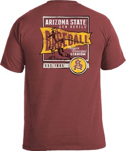 Image One Vintage Baseball Flag Comfort Color Tee