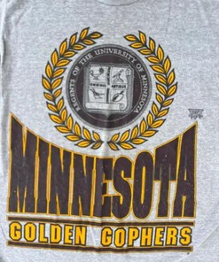 Impressive Vintage Minnesota Gophers Football Fan Shirt
