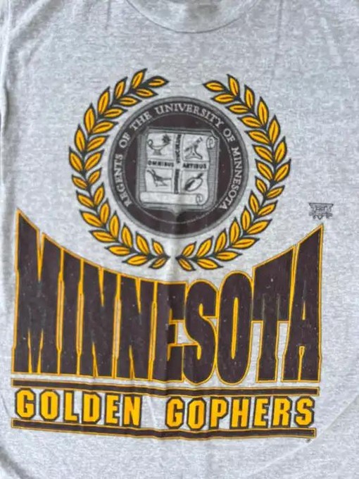 Impressive Vintage Minnesota Gophers Football Fan Shirt
