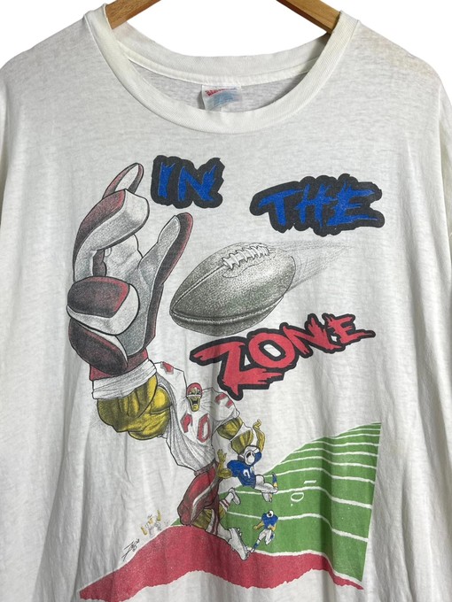 In The Zone NFL Vintage Shirt Full-Size Sweatshirt & Hoodie - Retro NCAA Shirts - Image 2