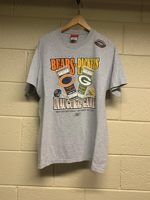 Inaugural Packers vs Bears Game Vintage Sweatshirt T-Shirt - Great Gift for NFL Fans