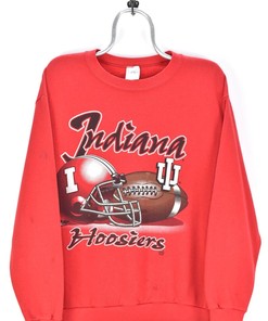 Indiana Hoosiers Basketball Sweatshirt - Classic College Shirts - Vintage NCAA Shirts