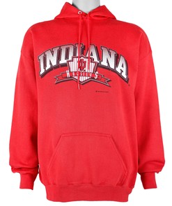 Indiana Hoosiers Hooded Sweatshirt, 1993 Vintage NCAA Shirt - Unisex Sport Sweatshirt Hoodie Gift