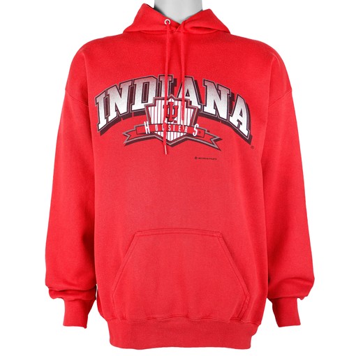 Indiana Hoosiers Hooded Sweatshirt, 1993 Vintage NCAA Shirt - Unisex Sport Sweatshirt Hoodie Gift