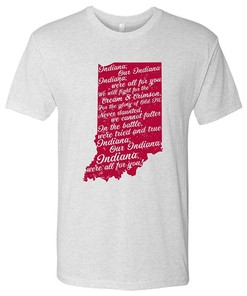 Indiana Hoosiers Spirited Script College Shirt, Sweatshirt Pullover Hoodie For Fans