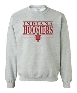 Indiana Hoosiers Thin Script Retro NCAA Sweatshirt, Vintage University Of Indiana Hoosiers