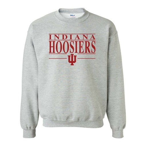 Indiana Hoosiers Thin Script Retro NCAA Sweatshirt, Vintage University Of Indiana Hoosiers