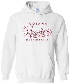 Indiana Hoosiers Vintage Basketball Shield Licensed State University Shirt, Vintage NCAA Sweatshirt
