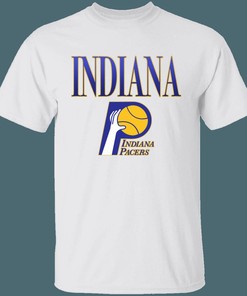 Indiana Pacers Retro NBA Graphic T-Shirt Hoodie - For Fans