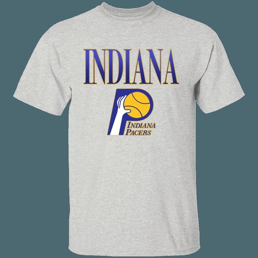 Indiana Pacers Retro NBA Graphic T-Shirt Hoodie - For Fans - Image 3