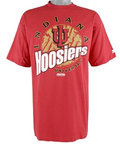 Indiana University Big Spell-Out Tee - Classic College Shirts - Vintage NCAA Shirts